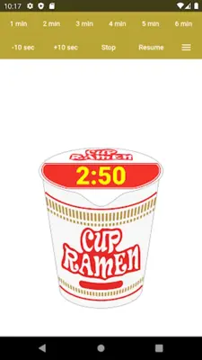 Ramen Timer android App screenshot 9