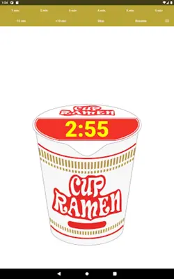 Ramen Timer android App screenshot 2